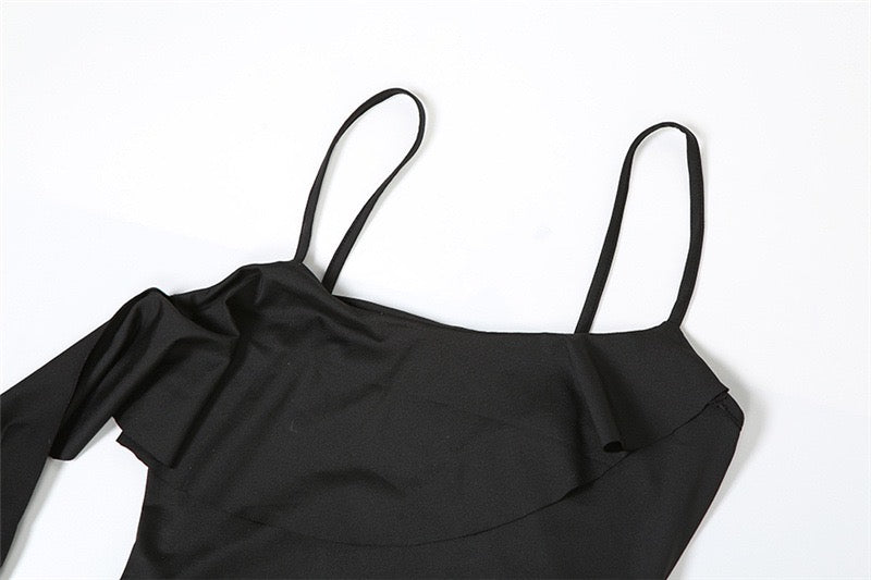 #a305 Black dress