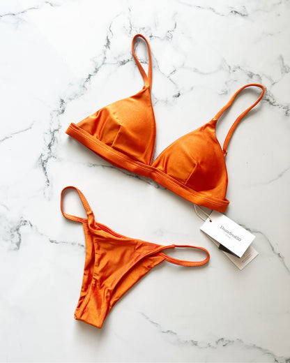 #054 Shiny Orange Bikini