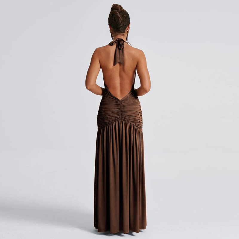 #A339 Brown dress