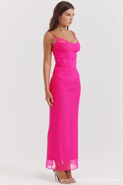 #388 Pink dress