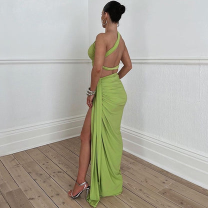 #322 Green dress