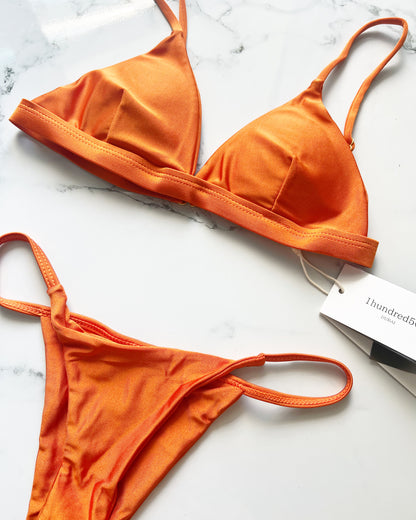#054 Shiny Orange Bikini