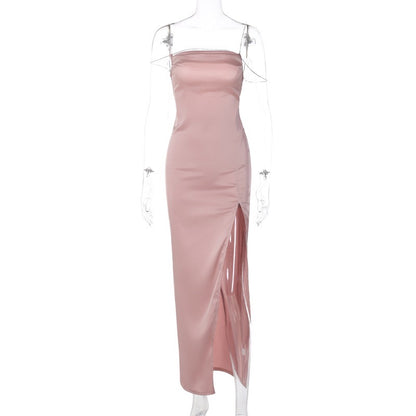 #N393 Pink spark dress